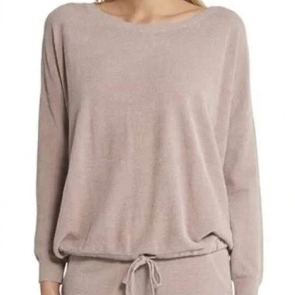BAREFOOT DREAMS CozyChic Ultra Lite® Slouchy Pullover (XS}
